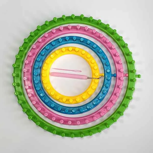 1 pz regolabile maglia Loop uncinetto accessori per maglieria anello per maglieria regolare Finger Wear dale filato guide anello lavorato a maglia  15